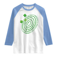 Dirty Humor Dartist St Patricks Day Gift Raglan Shirt Just The Tip
