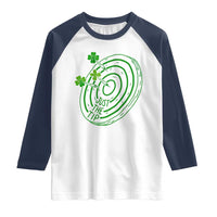 Dirty Humor Dartist St Patricks Day Gift Raglan Shirt Just The Tip
