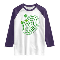 Dirty Humor Dartist St Patricks Day Gift Raglan Shirt Just The Tip