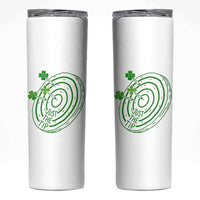 Dirty Humor Dartist St Patricks Day Gift Skinny Tumbler Just The Tip