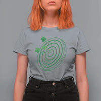 Dirty Humor Dartist St Patricks Day Gift T Shirt For Women Just The Tip