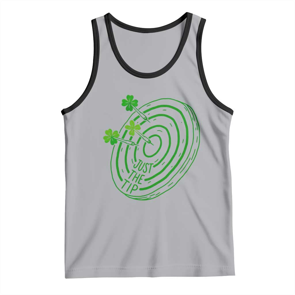 Dirty Humor Dartist St Patricks Day Gift Tank Top Just The Tip
