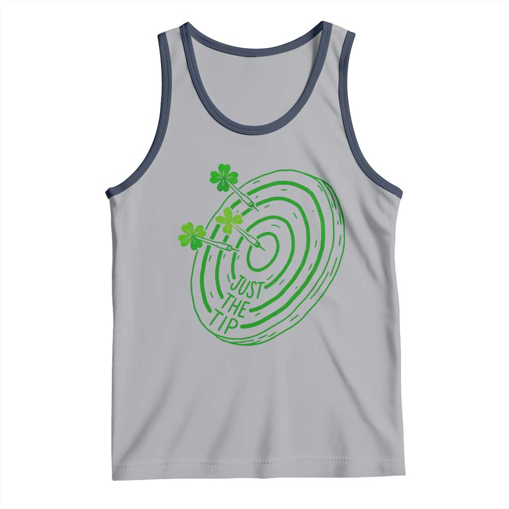Dirty Humor Dartist St Patricks Day Gift Tank Top Just The Tip