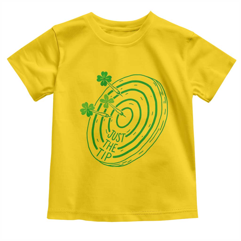 Dirty Humor Dartist St Patricks Day Gift Toddler T Shirt Just The Tip
