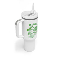 Dirty Humor Dartist St Patricks Day Gift Tumbler With Handle Just The Tip