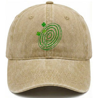 Dirty Humor Dartist St Patricks Day Gift Washed Cotton Baseball Cap Just The Tip