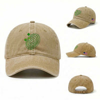 Dirty Humor Dartist St Patricks Day Gift Washed Cotton Baseball Cap Just The Tip