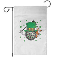 Lucky Darts Board With Irish Flag Garden Flag St Patricks Day Gift