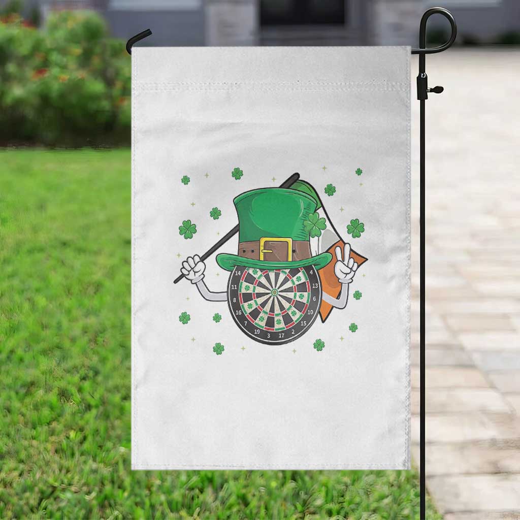 Lucky Darts Board With Irish Flag Garden Flag St Patricks Day Gift