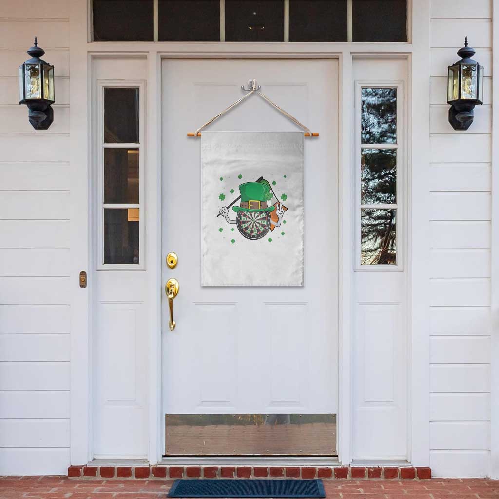 Lucky Darts Board With Irish Flag Garden Flag St Patricks Day Gift