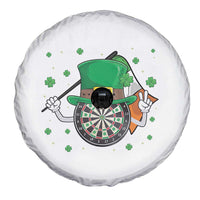 Lucky Darts Board With Irish Flag Spare Tire Cover St Patricks Day Gift