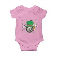 Lucky Darts Board With Irish Flag Baby Onesie St Patricks Day Gift