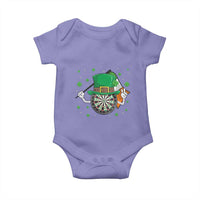 Lucky Darts Board With Irish Flag Baby Onesie St Patricks Day Gift