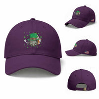 Lucky Darts Board With Irish Flag Baseball Cap St Patricks Day Gift