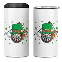 Lucky Darts Board With Irish Flag 4 in 1 Can Cooler Tumbler St Patricks Day Gift