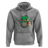 Lucky Darts Board With Irish Flag Hoodie St Patricks Day Gift