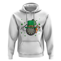 Lucky Darts Board With Irish Flag Hoodie St Patricks Day Gift