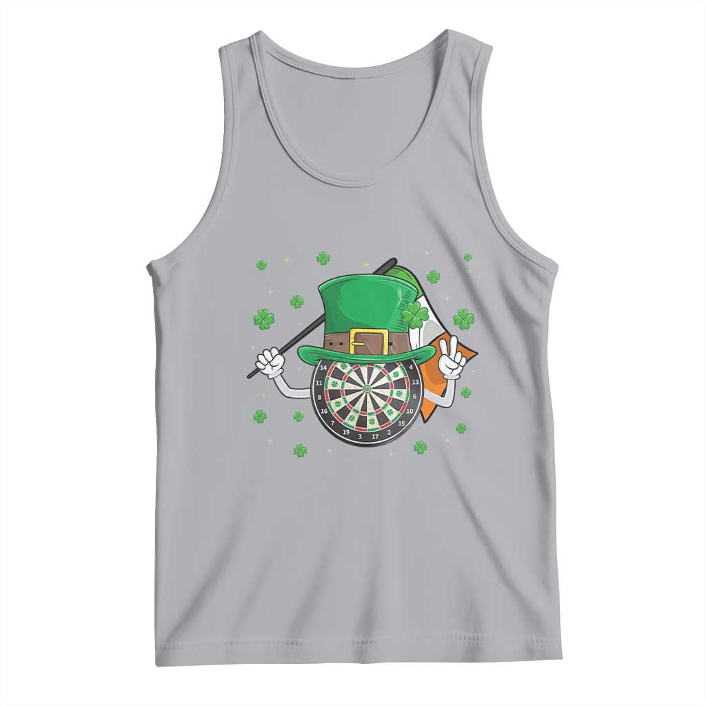 Lucky Darts Board With Irish Flag Tank Top St Patricks Day Gift