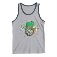 Lucky Darts Board With Irish Flag Tank Top St Patricks Day Gift