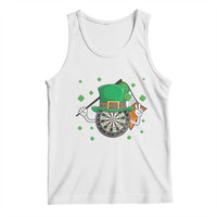 Lucky Darts Board With Irish Flag Tank Top St Patricks Day Gift
