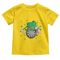 Lucky Darts Board With Irish Flag Toddler T Shirt St Patricks Day Gift