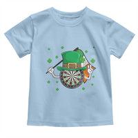 Lucky Darts Board With Irish Flag Toddler T Shirt St Patricks Day Gift