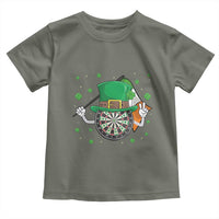 Lucky Darts Board With Irish Flag Toddler T Shirt St Patricks Day Gift