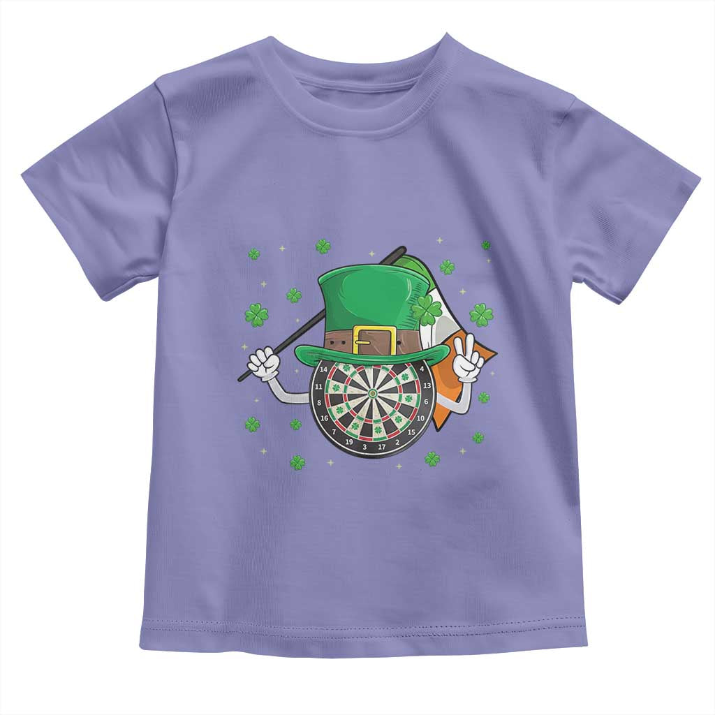 Lucky Darts Board With Irish Flag Toddler T Shirt St Patricks Day Gift