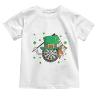 Lucky Darts Board With Irish Flag Toddler T Shirt St Patricks Day Gift