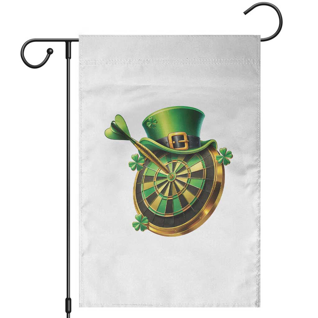 St Patricks Day Irish Darts Board Celebration Gift Garden Flag