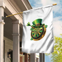 St Patricks Day Irish Darts Board Celebration Gift Garden Flag