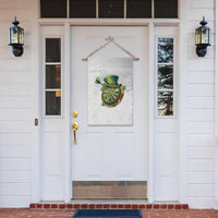 St Patricks Day Irish Darts Board Celebration Gift Garden Flag