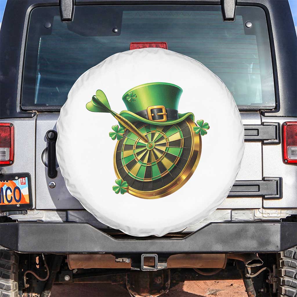 St Patricks Day Irish Darts Board Celebration Gift Spare Tire Cover