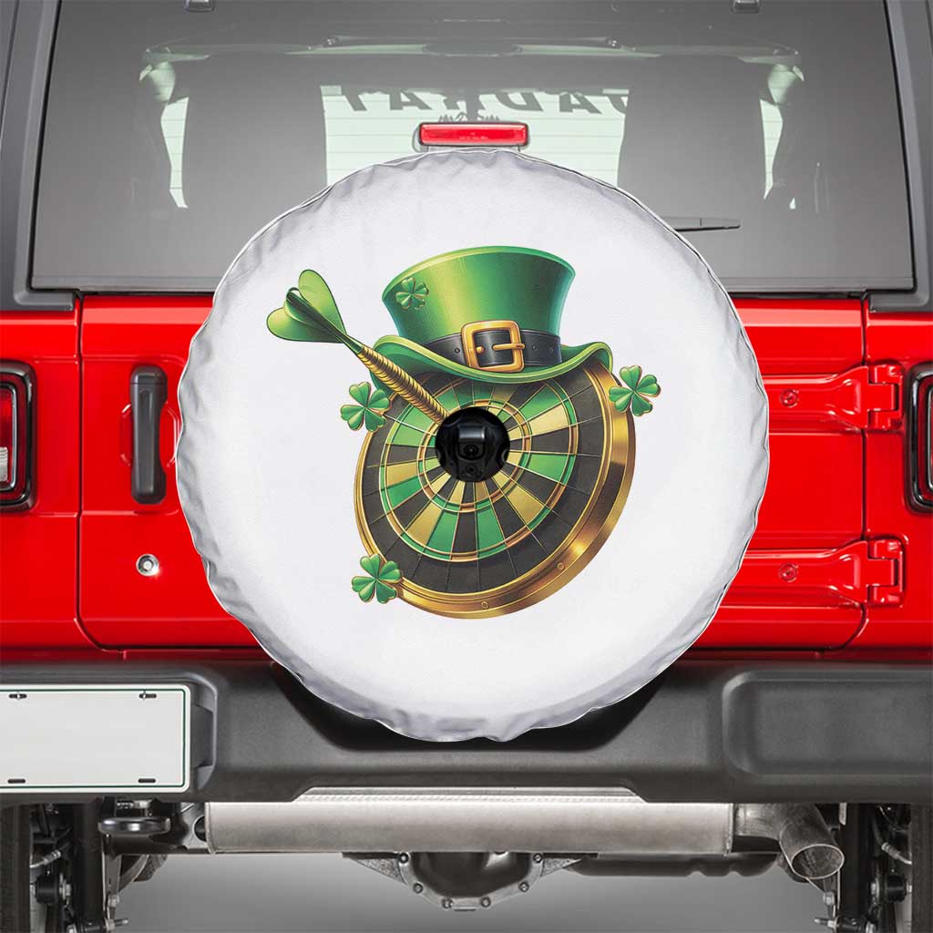 St Patricks Day Irish Darts Board Celebration Gift Spare Tire Cover