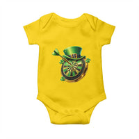St Patricks Day Irish Darts Board Celebration Gift Baby Onesie
