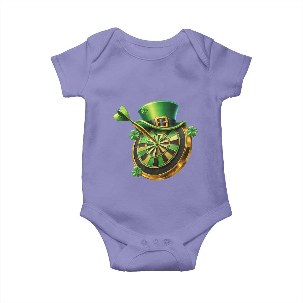 St Patricks Day Irish Darts Board Celebration Gift Baby Onesie