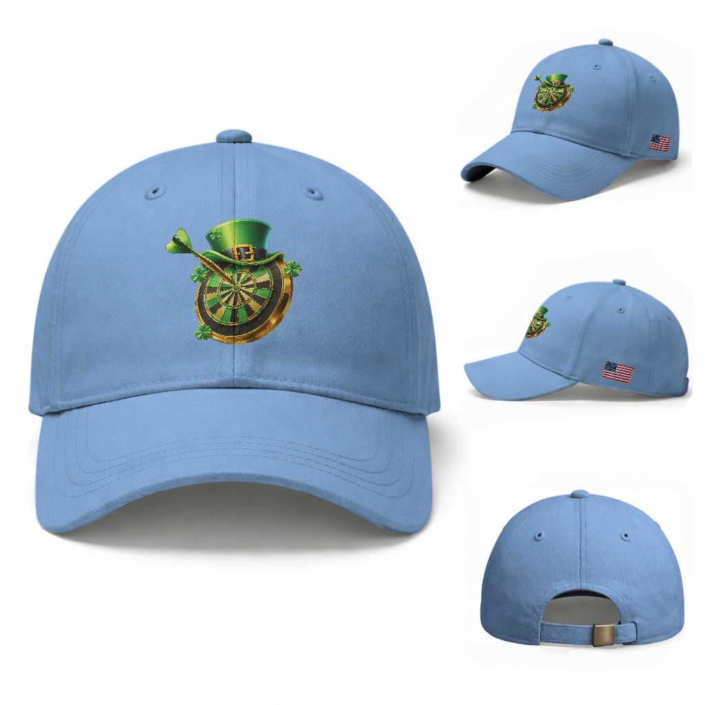 St Patricks Day Irish Darts Board Celebration Gift Baseball Cap