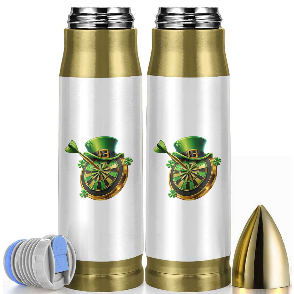 St Patricks Day Irish Darts Board Celebration Gift Bullet Tumbler