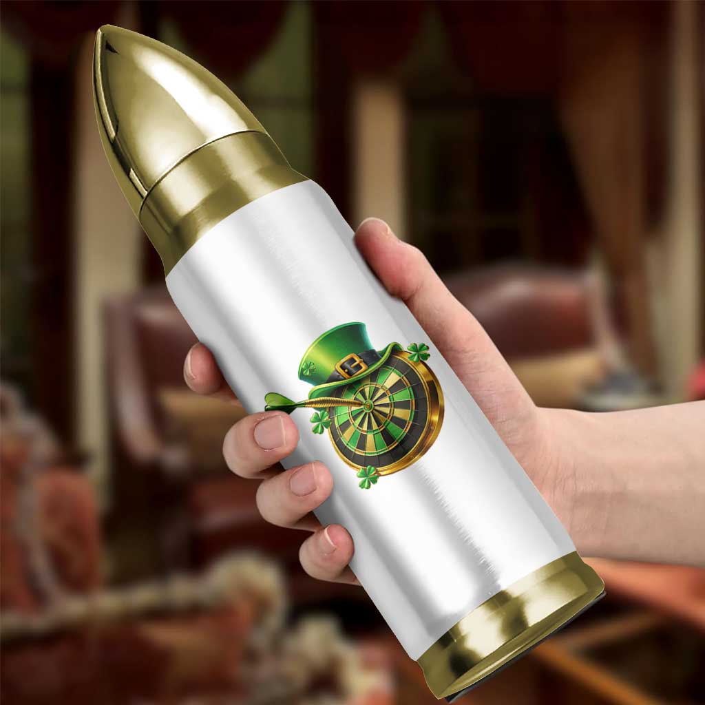 St Patricks Day Irish Darts Board Celebration Gift Bullet Tumbler