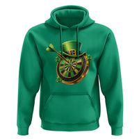 St Patricks Day Irish Darts Board Celebration Gift Hoodie