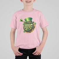 St Patricks Day Irish Darts Board Celebration Gift T Shirt For Kid