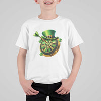 St Patricks Day Irish Darts Board Celebration Gift T Shirt For Kid