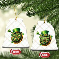 St Patricks Day Irish Darts Board Celebration Gift Ceramic Ornament