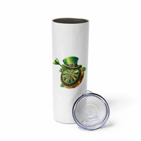 St Patricks Day Irish Darts Board Celebration Gift Skinny Tumbler