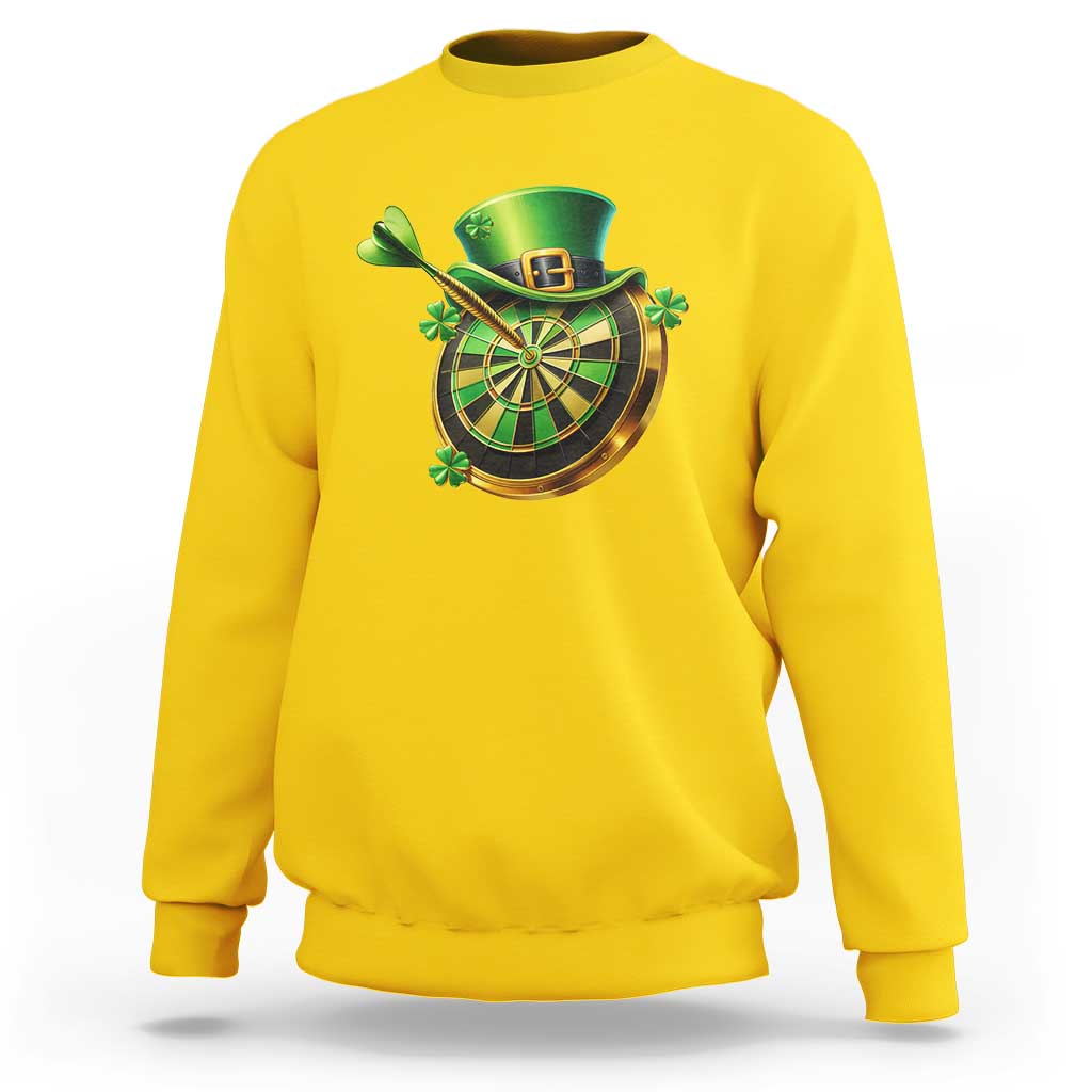 St Patricks Day Irish Darts Board Celebration Gift Sweatshirt