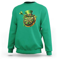 St Patricks Day Irish Darts Board Celebration Gift Sweatshirt