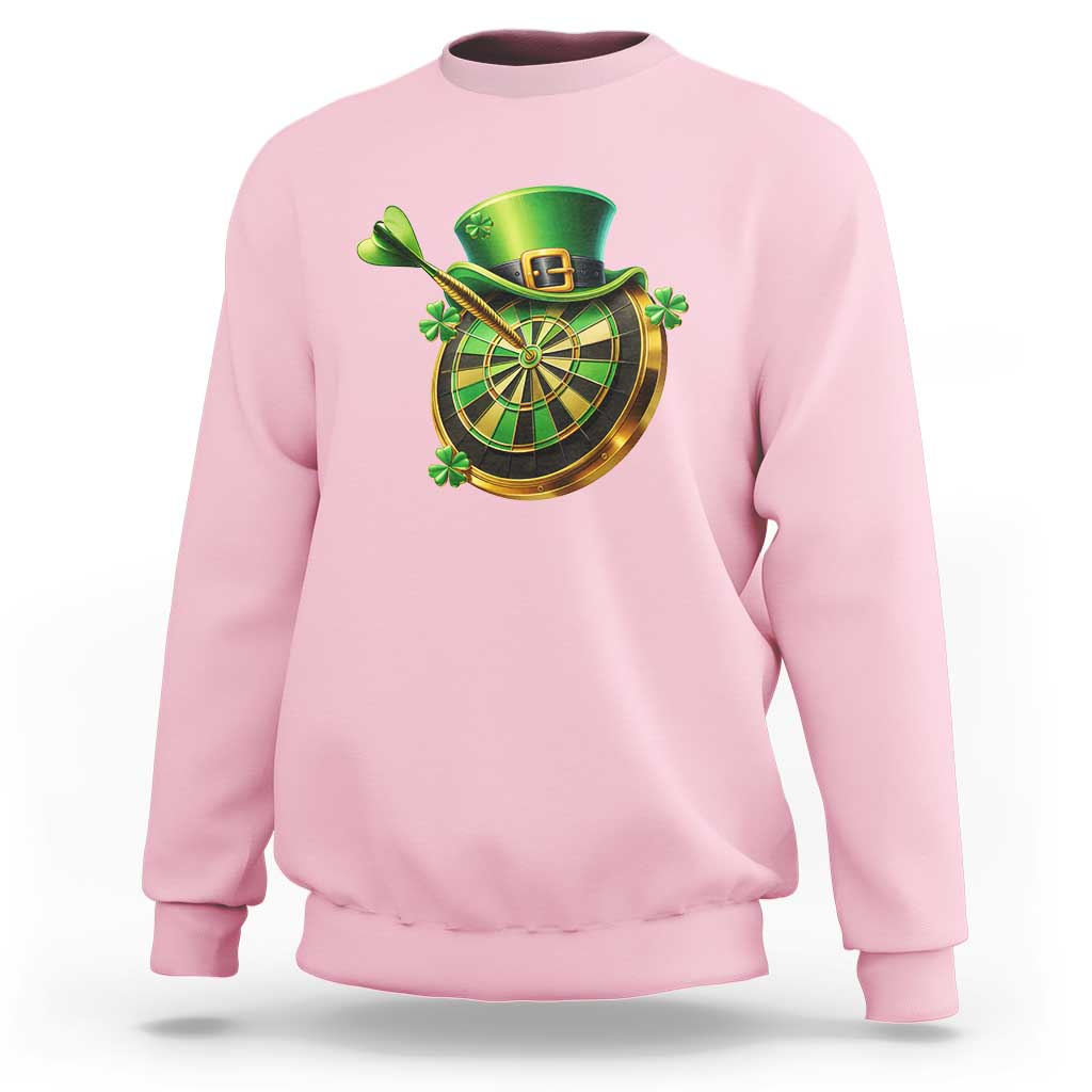 St Patricks Day Irish Darts Board Celebration Gift Sweatshirt