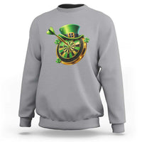 St Patricks Day Irish Darts Board Celebration Gift Sweatshirt