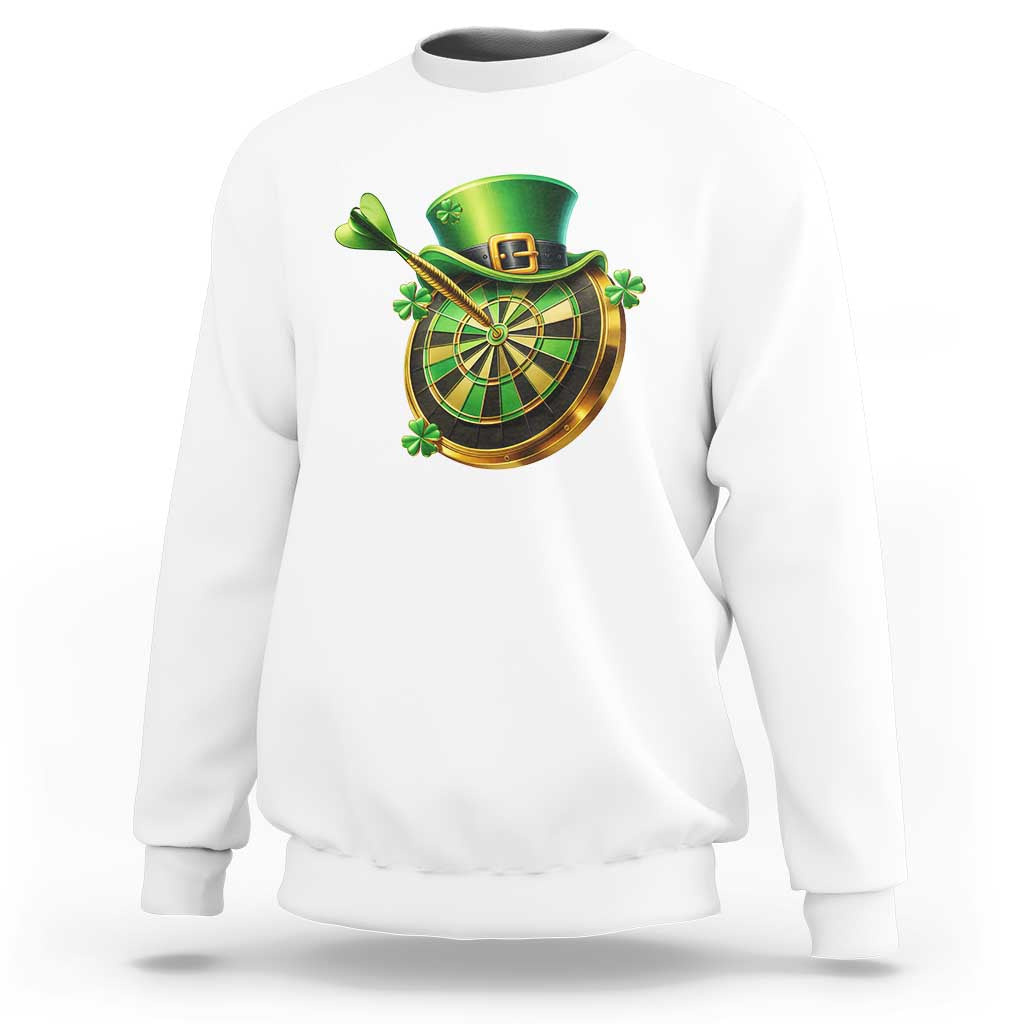 St Patricks Day Irish Darts Board Celebration Gift Sweatshirt