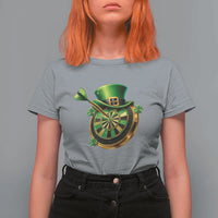 St Patricks Day Irish Darts Board Celebration Gift T Shirt For Women